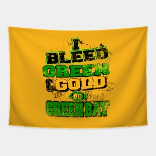 I Breed Green And Gold Greenbay Tapestry