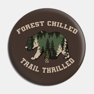 Forest Spirit Bear Mountain Pin