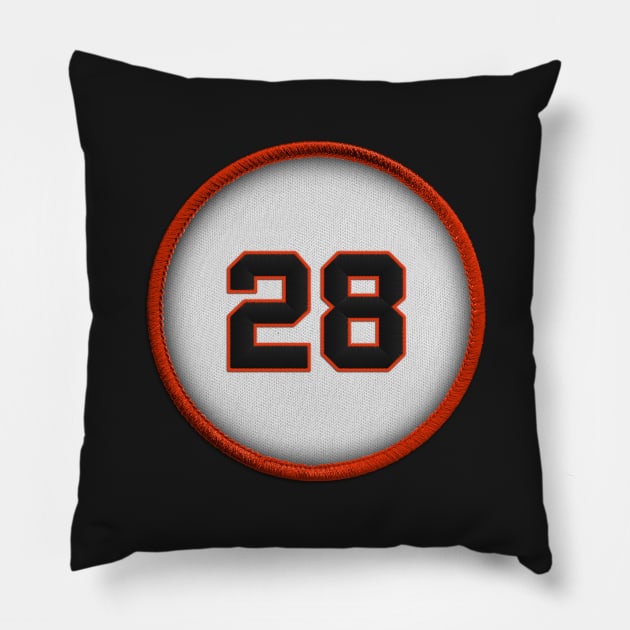 Buster 28 Pillow by dSyndicate