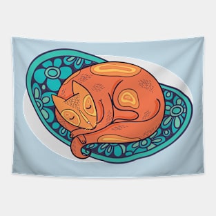 sleeping fox Tapestry