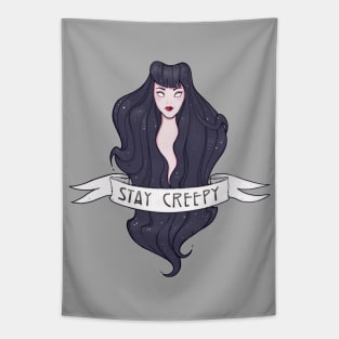 Stay creepy Tapestry