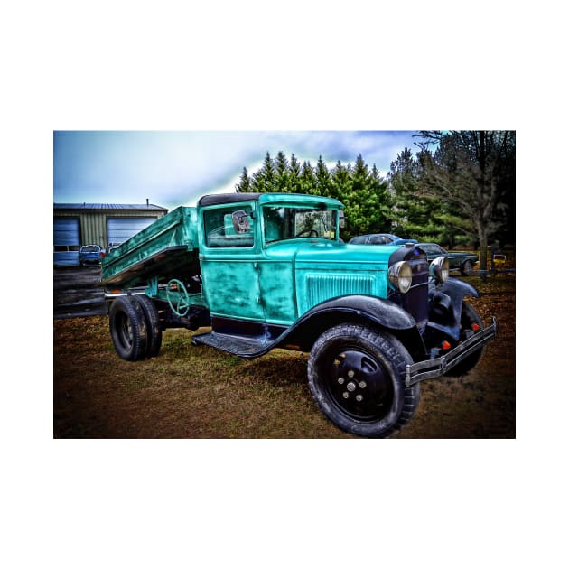 Vintage 1931 Ford Dump Truck by JimDeFazioPhotography