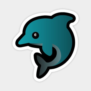 dolphins-emoji Magnet