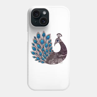 Majestic Peacock Phone Case