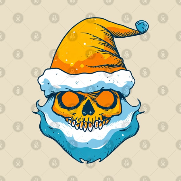 Santa Claus skull by Rashcek