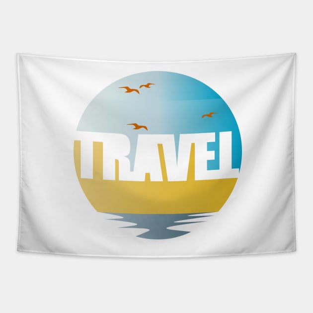 travel-  travel poster-  travel mug- travel bag- travel journal-  travel gift_  travel posters- travel planner Tapestry by YOUNESS98