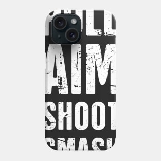 Distressed Skeet Shooting Design Phone Case