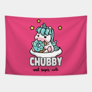 CHUBBY AND SUPER CUTE Tapestry
