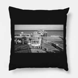 Top down view of Cromer pier in North Norfolk Pillow