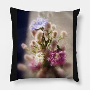 wildflower bouquet Pillow