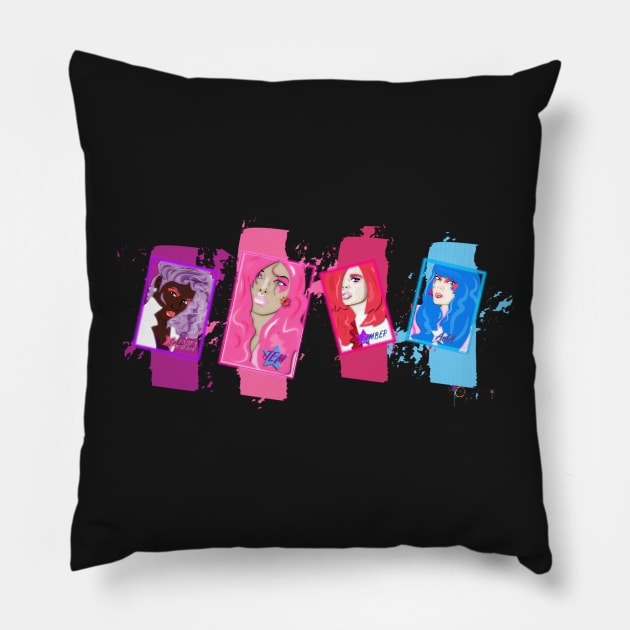 Jem and the Holograms Pillow by G9Design