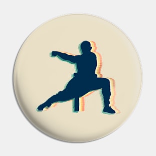 Retro Shaolin Monk Pin