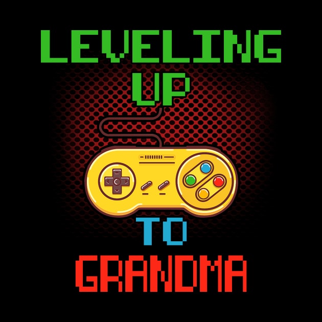 Promoted To GRANDMA T-Shirt Unlocked Gamer Leveling Up by wcfrance4