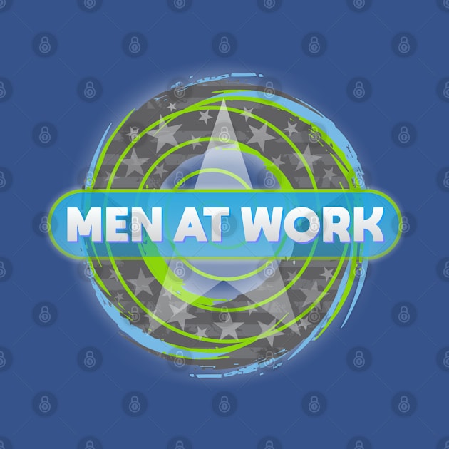 Men at Work by Dale Preston Design