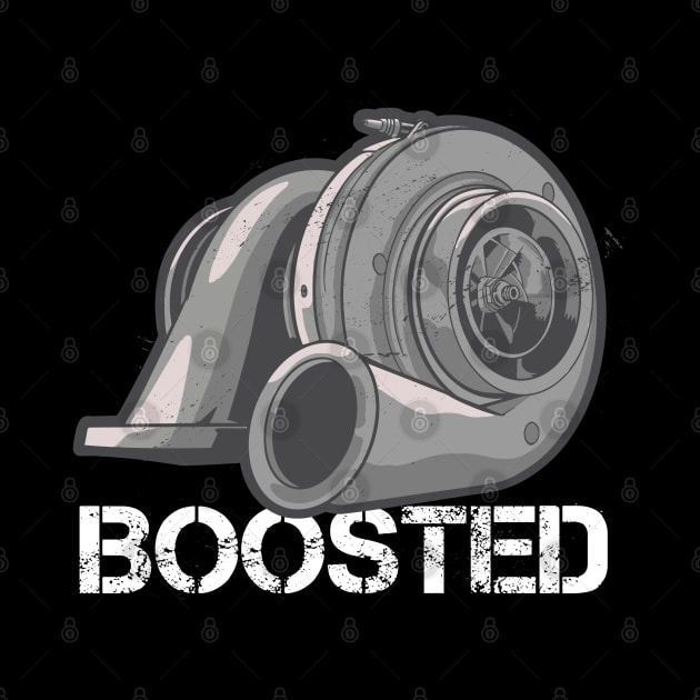 Boosted | JDM Gift Turbo & Lover & Tuner by qwertydesigns