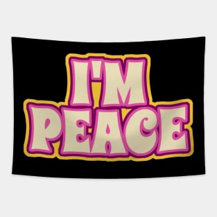 I come in peace - im peace Tapestry