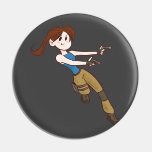 Tiny Lara Croft Pin