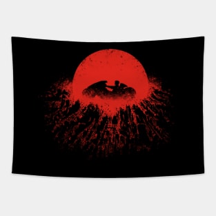 Winds over Neo-Tokyo Tapestry