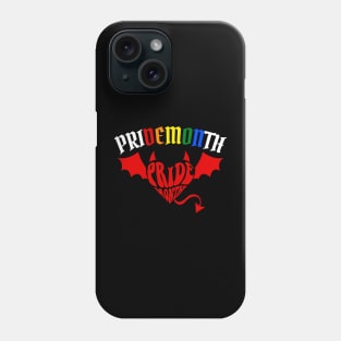 Pride Month Demon Phone Case