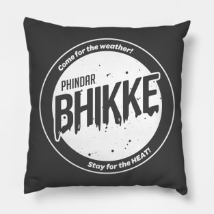 B.H.I.K.K.E. Phindar White T-Shirt Pillow