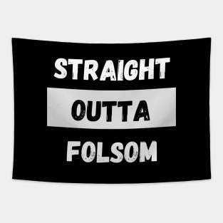 Straight Outta Folsom By Abby Anime(c) Tapestry