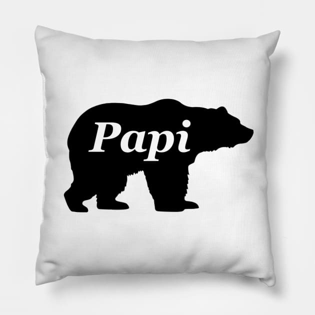 Papi bear Pillow by TeawithAlice