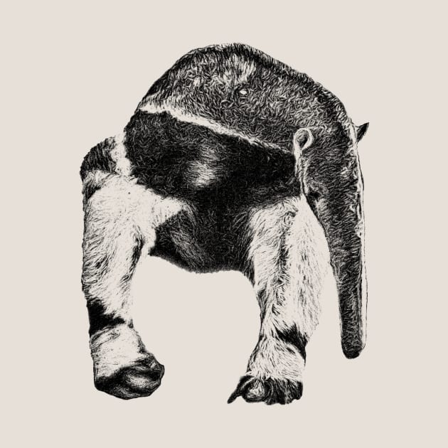 Giant anteater by Guardi