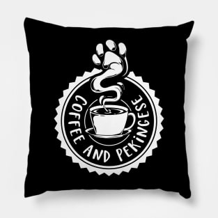 Coffee and Pekingese - Pekingese Pillow