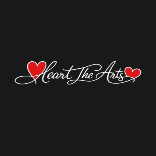 Heart the Arts - Double Heart T-Shirt