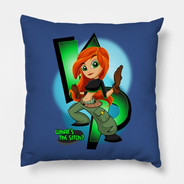 Kim Possible Pillow by kudoze