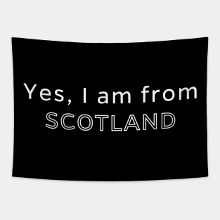 Yes, I am from Scotland Tapestry