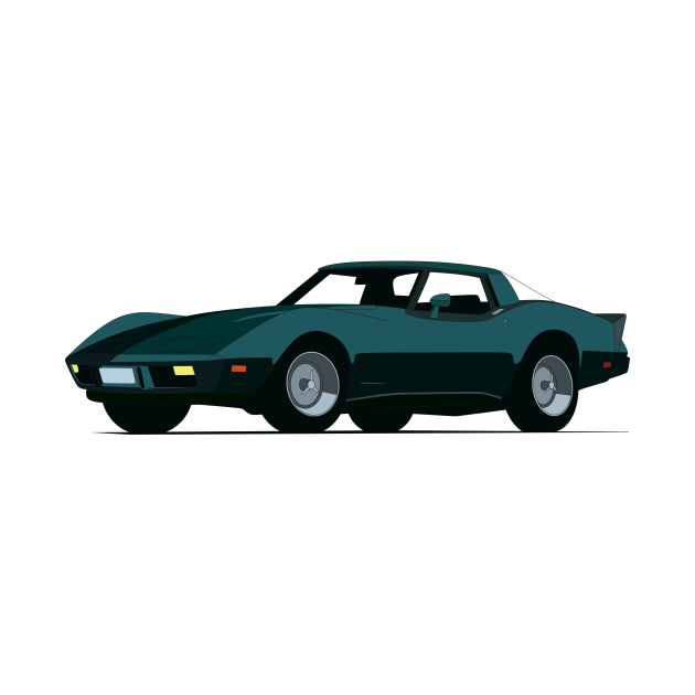 t shirt corvette c3