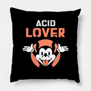 ACID Lover Cartoon Mouse Pillow