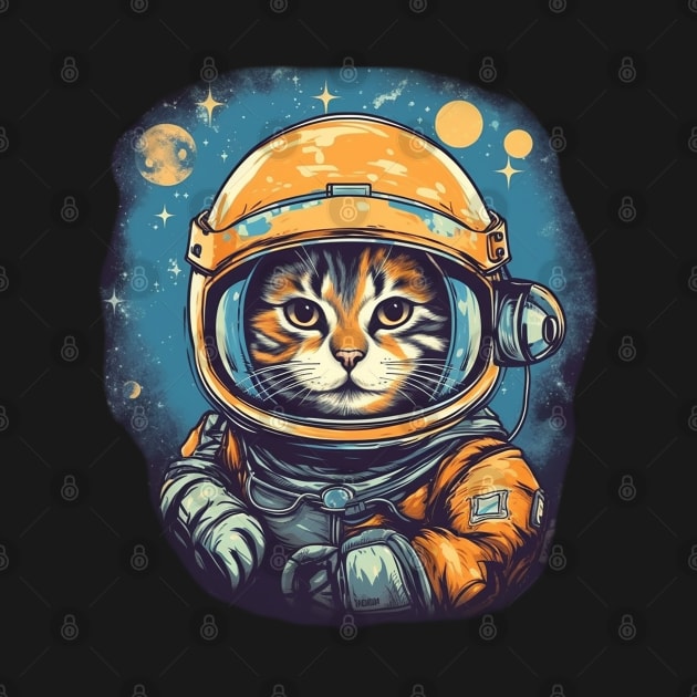 Cat Astronaut by raykut