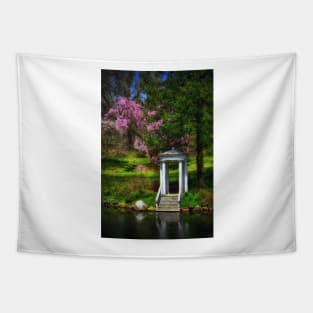 Gazebo In Spring Tapestry