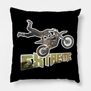 Extreme Motocross Pillow