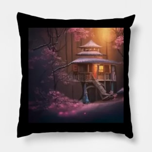 tree house Pillow