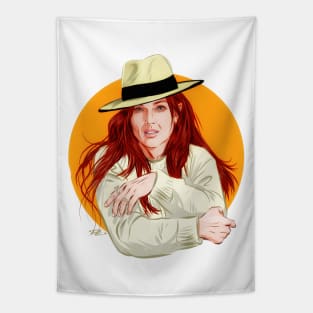 Julianne Moore - An illustration by Paul Cemmick Tapestry