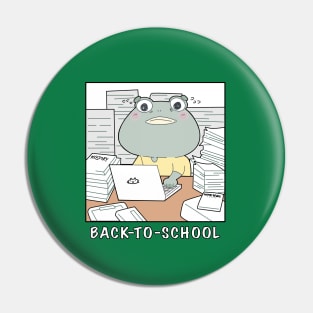 Back To School - Deadline Lover Pin