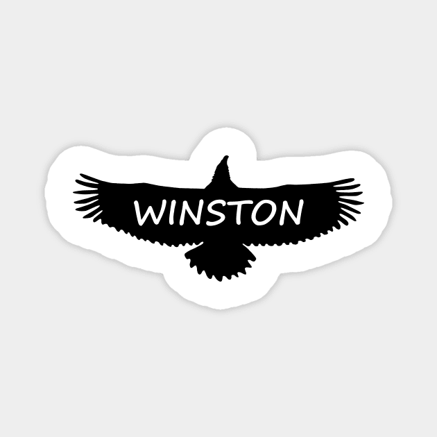 Winston Eagle Magnet by gulden