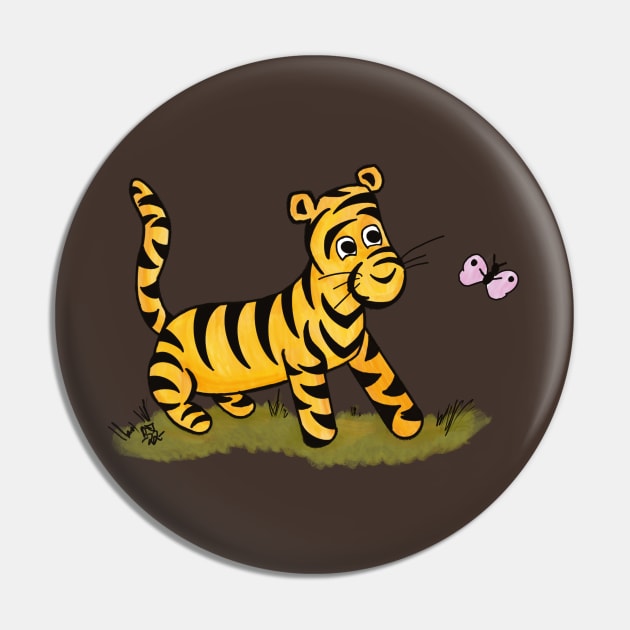 Tigger from Winnie the Pooh Pin by Alt World Studios