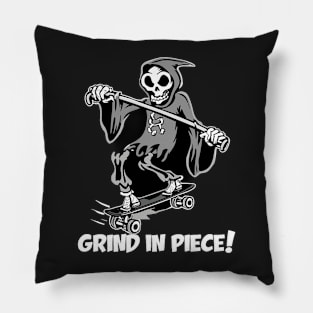 Grind In Piece Pillow