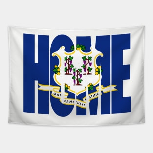 Connecticut Home - State Flag Tapestry