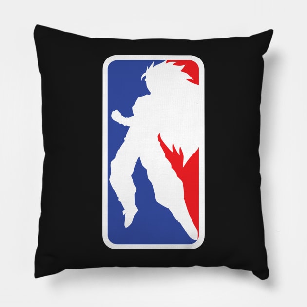 Dragonball Z League Pillow by Dori