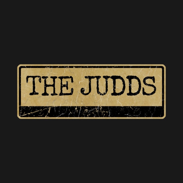 Aliska, text black retro - The Judds by Aliska