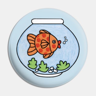Goldfish  Bowl Pin