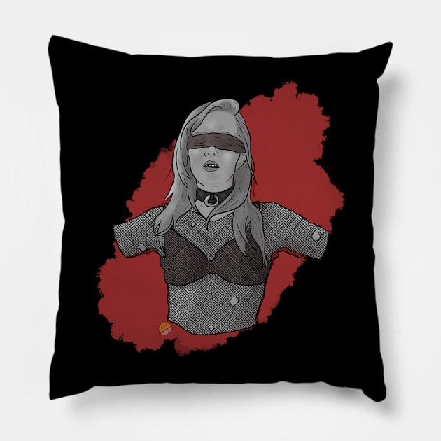 Blindfold Pillow by ArtOfTheNerd