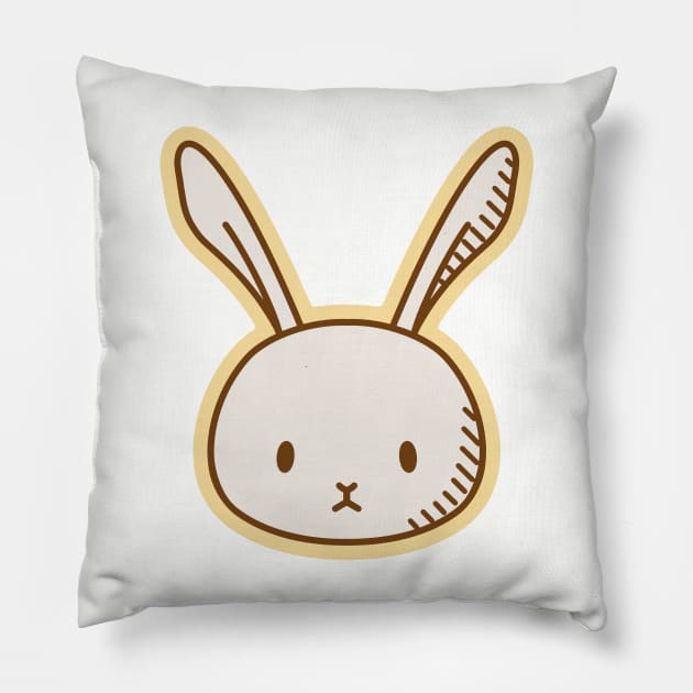 Rabbit Pallet Pillow by naturalhabitatshorts