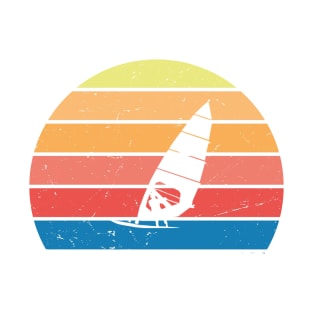 Retro Sun Windsurfer T-Shirt