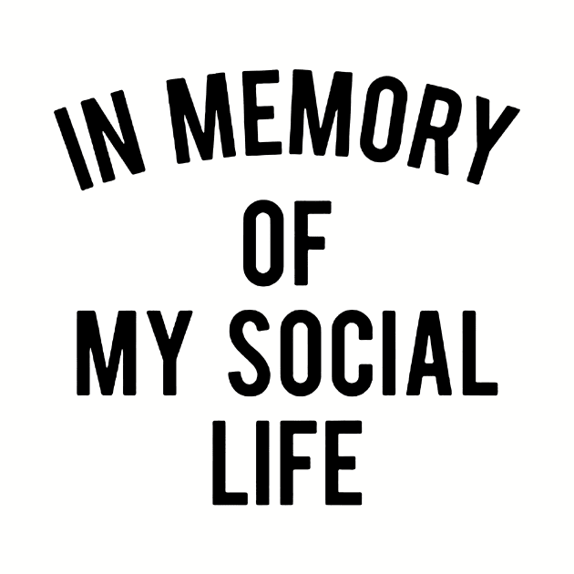 In Memory Of My Social Life Unisex Top Unicorn by huepham613